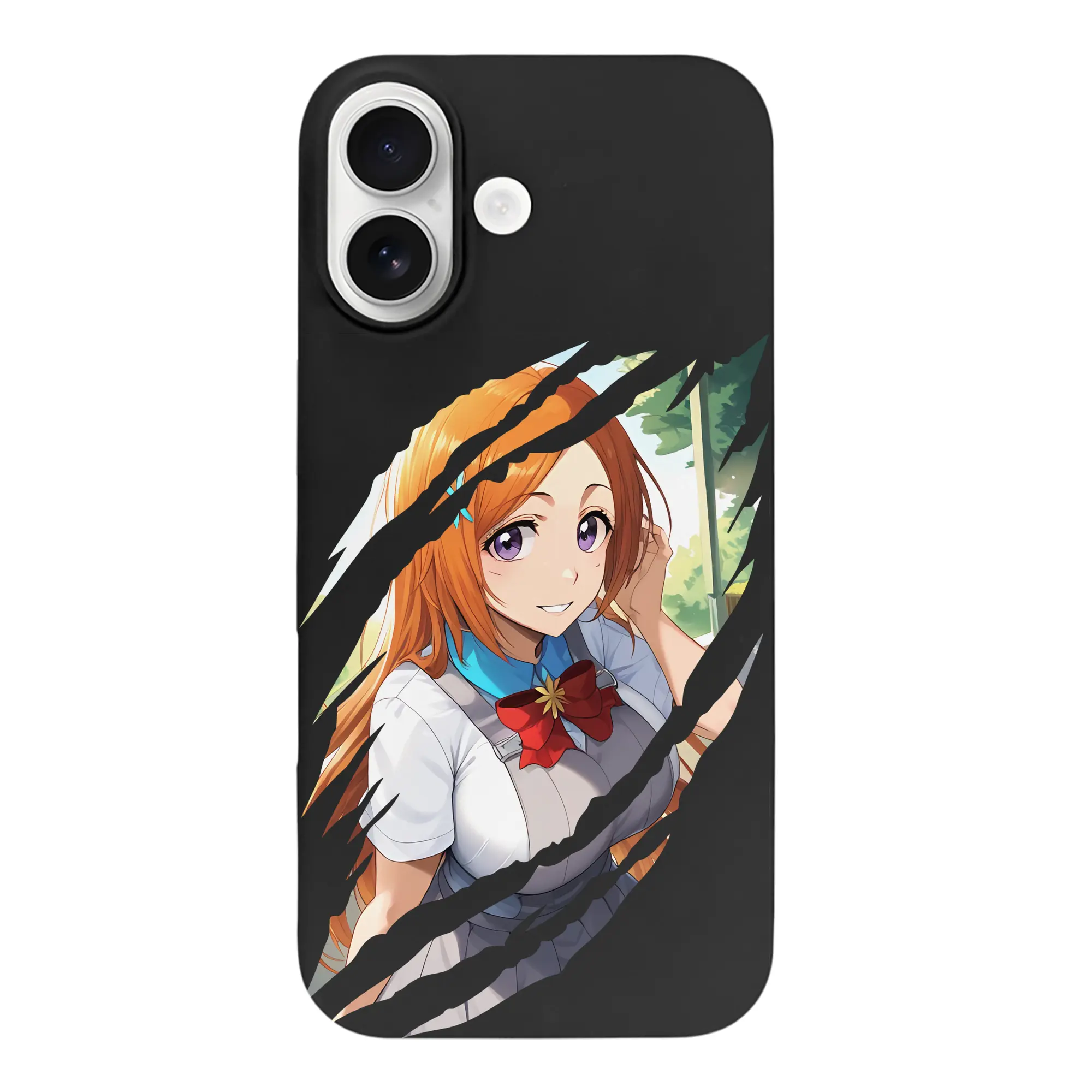 ブリーチ グッズ 井上 織姫 - iPhone 17 シリーズ シリコンケース 薄型 耐衝撃 指紋防止 ソフトタッチカバー 精密フィット 傷防止 保護ケース iPhone 17/17 Air/17 Pro/17 Pro Max 対応